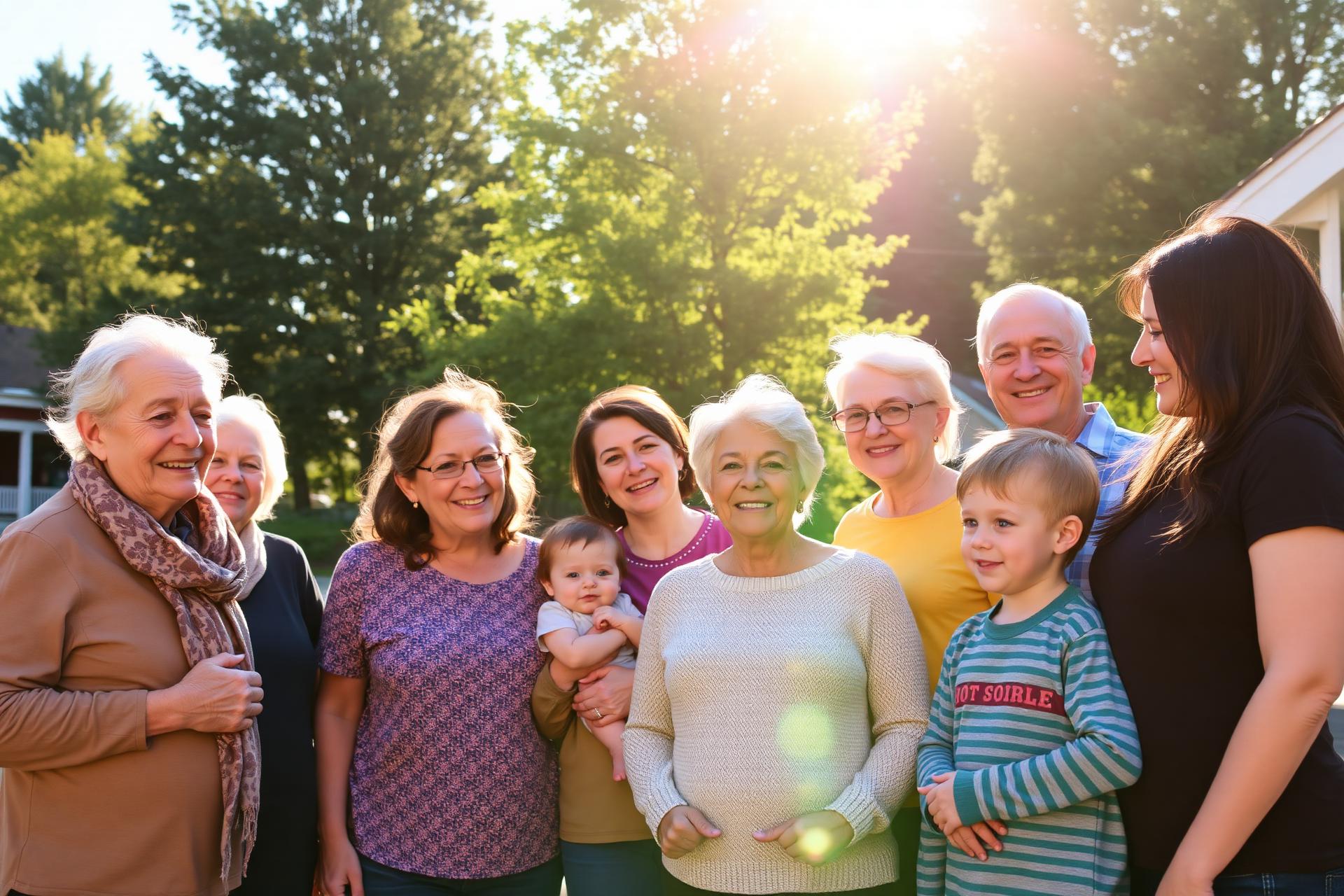 Neighbors gathering in the Town of Mamakating, Sullivan County, NY